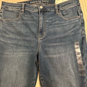 American Eagle Outfitters High Rise Blue Jeans